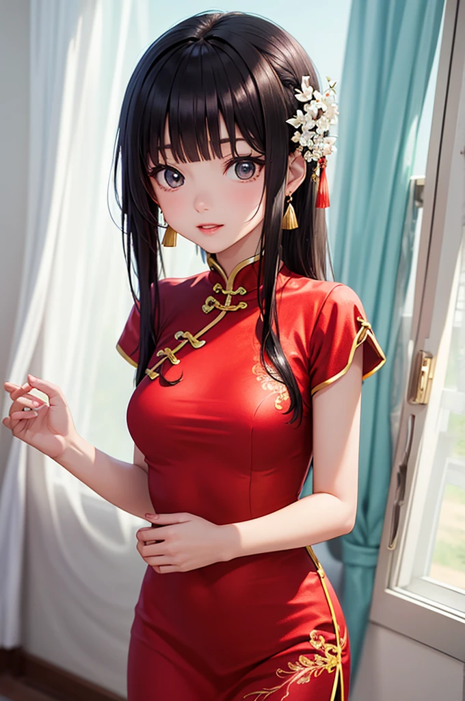 China dress, Cat ear