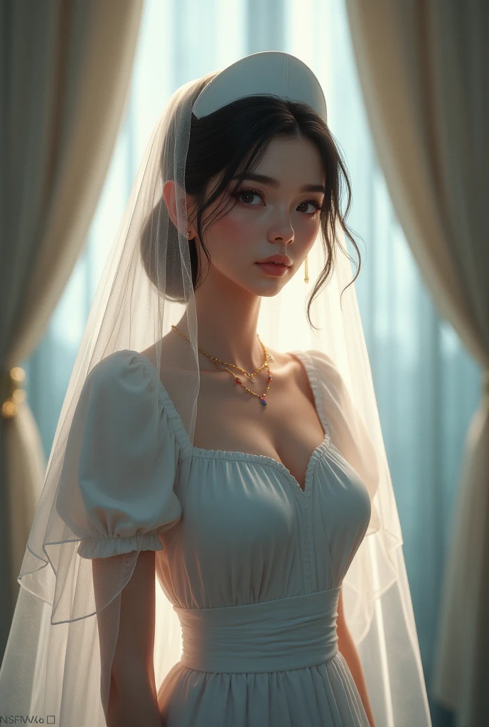 (​masterpiece:1.2)、top-quality、(illustratio:1.2)、(ultra-detailliert)、Eye Focus、(Masterfully crafted Glow、pink lens flare)、(Cinematic background)、Hyper-detailing、(delicate detail)、(intricate detailes)、octan render、HDR、(Hyper-detailing:1.15)、(softlight:1.2)、Woman in a very beautiful red and white dress、(super model:1.3)、Woman made up of paint、entirely paint、Splat、Splash、(cabelos preto e longos:1.1)、(radiant eyes)、((make - up))、(cinematic masterpiece)、Delicate and powerful、 (Cinematic headlight)、((Caustic))、dynamic ungle、Beautiful detailed glow、ambient occlusion、ambient lights、ray trace reflection、(best illumination、extremely delicate and beautiful)、((ciinematic light))、(The soft:2)、vivid、highly contrast、back lighting、huge tit、Complex detailed EABA、red cloak、Silver tiara