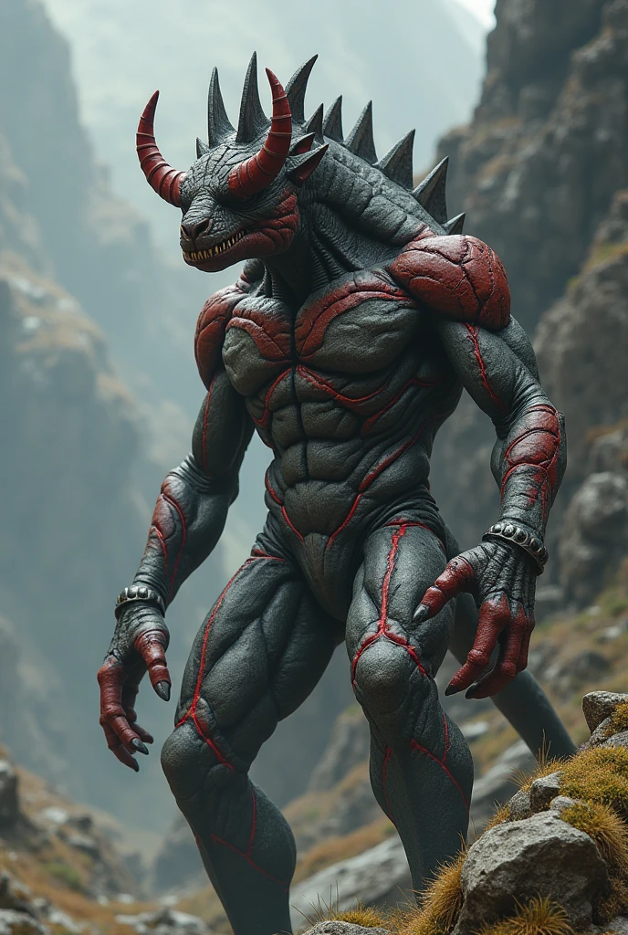 (masterpiece),(best quality:1.0),(ultra high resolution:1.0),monster, werewolf, wolfteam, back, muscular, 8k wallpaper, full body