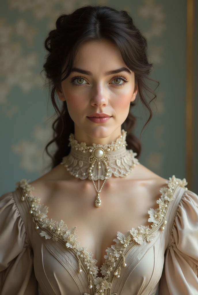 (Masterpiece in maximum 16K resolution:1.6), (intricate detail:1.4), (extremely insane detail:1.4),(highest quality:1.3),(Hyper_realistic:1.3). | ((Soft_color_tones):1.3), dark color palette, soft and diffused lighting. | A girl in white lace gothic fashion, intricate white lace dress, dark makeup, mysterious atmosphere, dramatic lighting, gothic architecture, hauntingly beautiful, red rose, silver jewelry, flowing black hair, ethereal mist, candlelit room, old-fashioned charm, Victorian aesthetics, black velvet, elegant choker, pale complexion, intense gaze, leather boots, moody atmosphere, eerie ambiance, elaborate headpiece, intricate embroidery, lace gloves, candlesticks, ornate details, dramatic poses, whispered secrets, enchantingly dark, feathered cape, shadowy corners, hauntingly romantic, gloomy elegance, macabre beauty, moonlit night, gothic romance. | (A pretty female ):1.3), ((White lace):1.2) | She is adopting a ((dynamic_pose as interacts, boldly moving a exciting way):1.3), ((perfect_pose)), ((perfect_pose):1.5), (((full body))), ((perfect_fingers, better_hands, perfect_hands, perfect_legs)), | Rendered in ultra-high definition with UHD and retina quality, this masterpiece ensures anatomical correctness and textured skin with super detail. With a focus on high quality and accuracy, this award-winning portrayal captures every nuance in stunning 16k resolution, immersing viewers in its lifelike depiction. | ((perfect_composition, perfect_design, perfect_layout, perfect_detail, ultra_detailed)), ((enhance_all, fix_everything)), More Detail, Enhance.