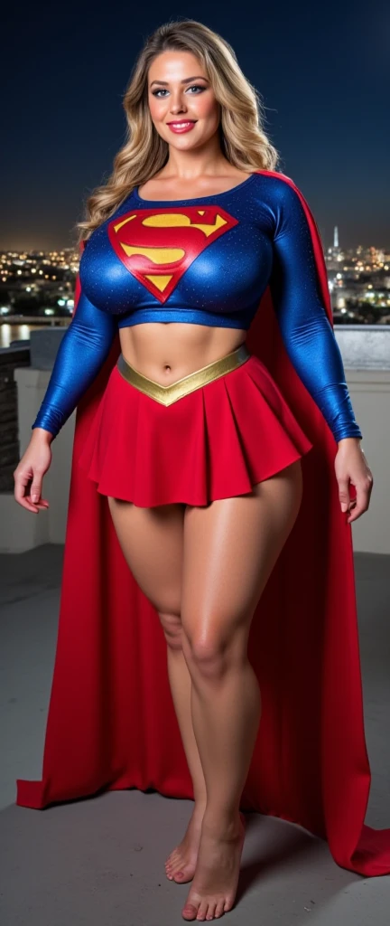 Supergirl, beautiful, many wounds, tied many chains of fire all over the body, hands tied to chains of fire, medium booty, original, shiny, sharp, masterpiece, much torn in clothes, , (Thick thighs:1.3)
