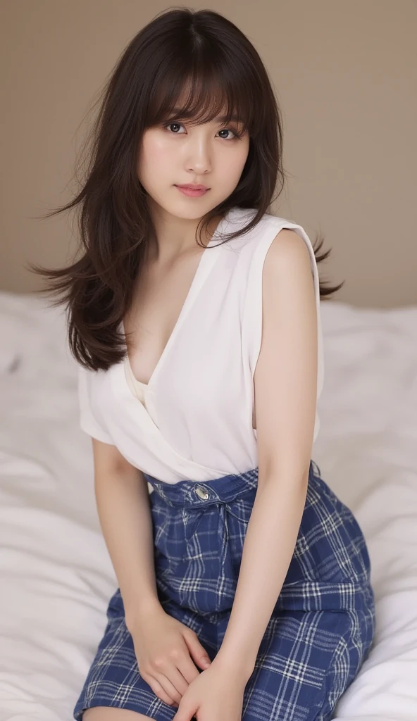 highest quality, shape, Super detailed, finely, High resolution, 8k wallpaper, Perfect and dynamic composition, beautiful and detailed eyes, medium hair, Medium chest, natural color lip, school uniform, skirt, sexy pose, Life form, looking at the viewer, casual, 25 year old girl, Asian, Life form, cum in pussy, sex, erotic,amount, necklace, Fair skin, whitening, (sex, vagina sex:1.1), (sex with men, vagina, sex:1.5), (cum in pussy:1.5), hetero, Life form, mole, mole under eye, embarrassing, Vulgarity, 1 boy