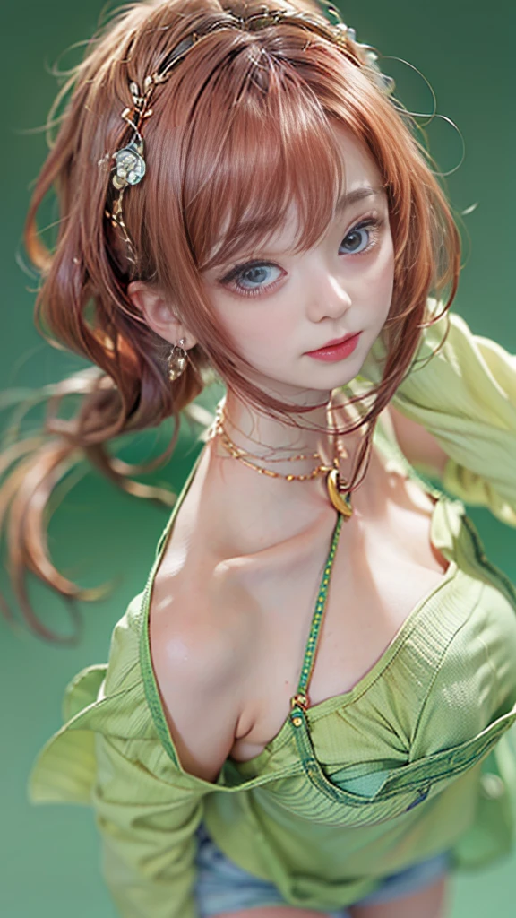 masterpiece, best quality, (Extremely detailed CG unified 8k wallpaper), (best quality), (Best illustration), (The best shadow), ridiculous, Realistic lighting, (abyss), Beautiful and detailed lighting, Peter Mohr-Bacher (Peter Mohr Bacher) Artworks,（（（1 girl））） Solitary，masterpiece, best quality, (Extremely detailed CG unified 8k wallpaper), (best quality), (Best illustration), (The best shadow), ridiculous, Realistic lighting, （Shallow groove), Beautiful and detailed lighting, Peter Moore (Peter Mohr Bacher) Artworks,illustration，A woman wearing a color-changing top and clothes poses in various poses, Korean Girl, Gu Weisz style artwork, （Charming pose）, Realistic anime girl rendering, guweiz, [ 4k digital art ]!!, 3D rendering character art 8K, Sexy pose, Hot topics on cgstation, Korean woman, Gentle people