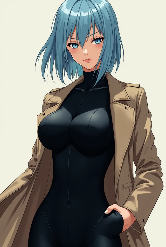 Alien Girl, stranger, ((blue long short hair with long bangs)), Beautiful cute face, Charming, ((A wary expression of disbelief)), Facing the camera, ((Skin color: white)), Body glare, ((Beautiful Female Eyes)), ((kblack eyes)), ((Perfect Sexy Figure)), Ideal body shapes, big thighs, ((Subtle and beautiful)), Sexy stance, ((Alien Clothing: tight alien clothes with sexy cleavage)), background: A house near a dark forest, Depth of field, ((ultra quality)), ((tmasterpiece)), ((clear image)), ((crisp details)), ((Realistic)), ((Professional Photo Session)), ((Clear Focus)), the anime, Colorfully drawn, NSFW