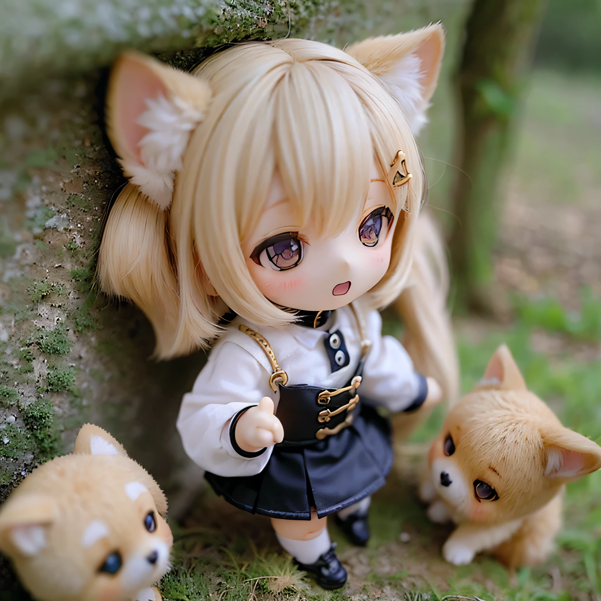 shiba inu girls chibi run
