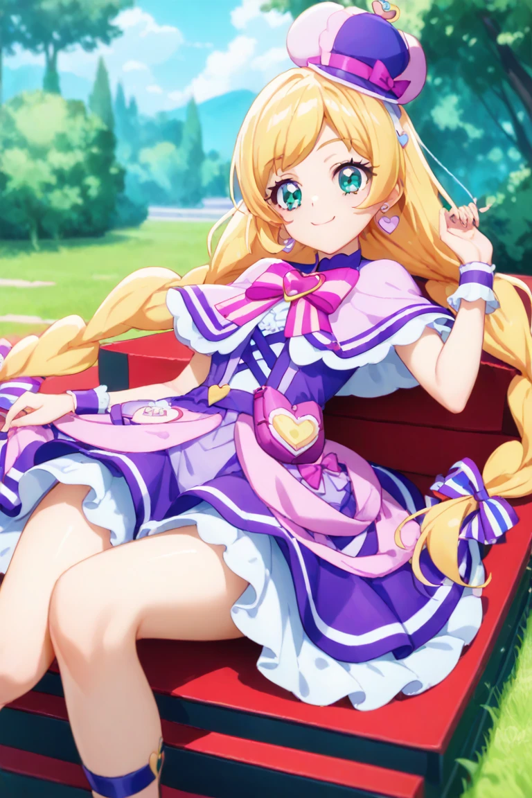 cure flora<lora:cure flora_v3:0.9>, ((detailed clothes features,masterpiece,highres))