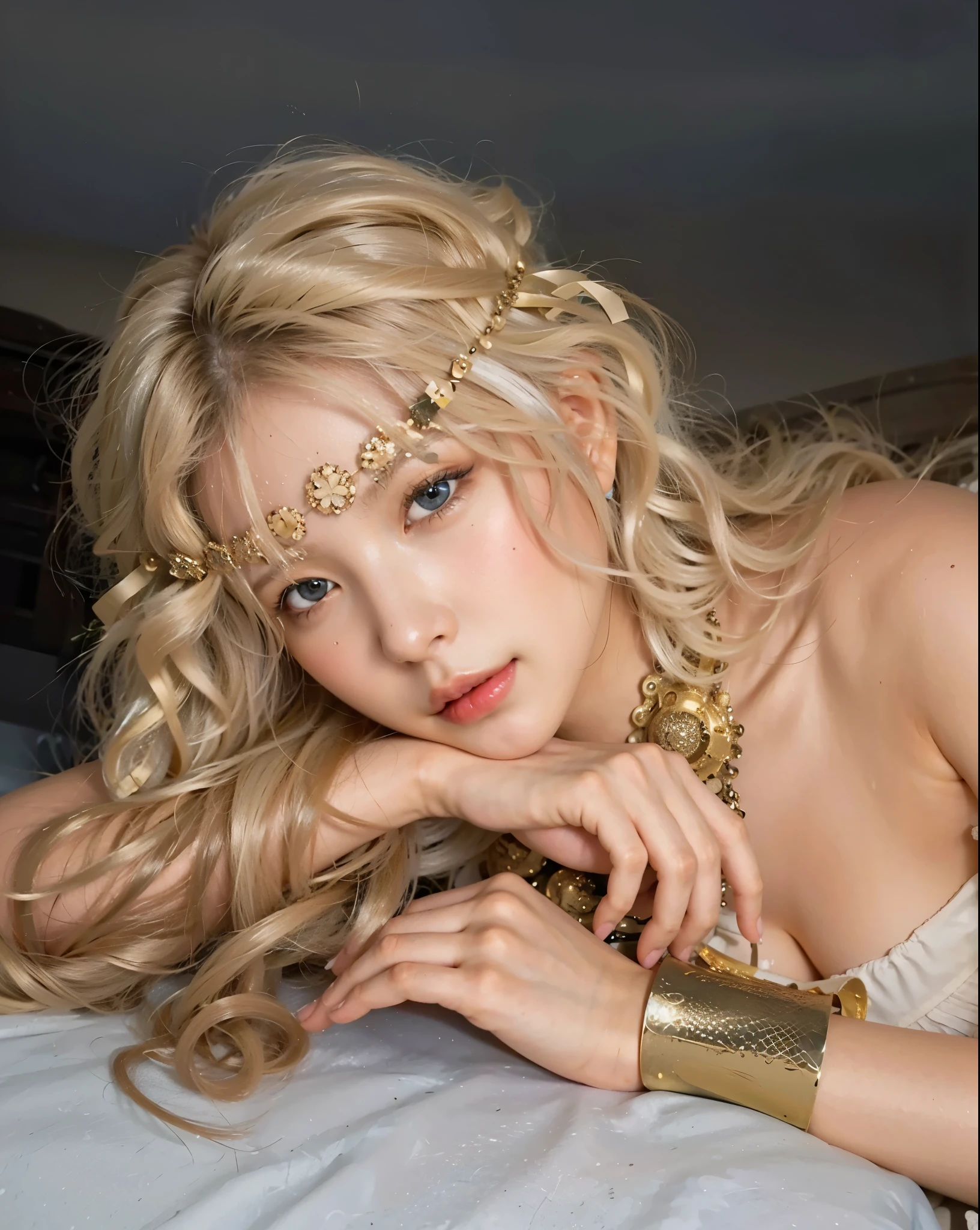 (Completely live action:1.37), (Amazingly realistic textures:1.37), (masterpiece, best quality:1.2), (8k uhd, 16k, 32k, ultra high res), amazingly realistic skin, amazingly realistic photo, superrealism, (photorealistic:1.37), (RAW photo), ultimately realistic, (ultimately realistic all details), (ultimately realistic all textures), super realistic lighting, super realistic shadow, (japanese girl:1.5), (realistic idol face), smiling, happy, super realistic face, ultimately realistic skin, ultimately realistic eyes, (mascara:1.35)ultimately realistic background, ultimately realistic detail up, (kkw-ph1:1.25), (GotouMaki:1.25), (Canon EOS R6, 85mm, 1/200s, f/5.6, ISO 1600), (tattoo), (mechanical armor:1.37), (blue eyes:1.2), (silver hair:1.3), 
