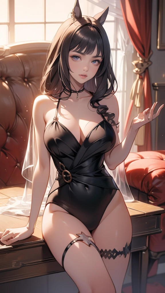 Sexy woman in lingerie posing in a dark room with a mirror, non-anime girl, seductive woman, big breasts, ((erect nipple)), long cabolos without bangs, beautiful seductive real woman, East European Caucasian woman, Poland, Lithuania, Ukraine, extremely detailed artgerm, [4k digital art]!, small curvilinear loli, 8k high quality detailed art, thicc, detailed digital anime art,  Fanart Best Artstation, Murata Range and Artgerm