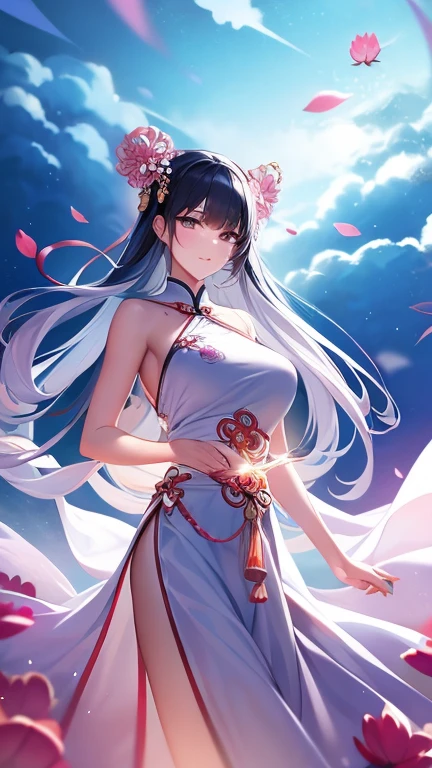 personaje anime style, A confident, curvy woman with a captivating smile, Cuerpo completo((manos finas y detalladas)), mostrando su voluptuosa figura y una cintura bien definida, culata, vista trasera, en una encantadora escena de cocina, where she takes the role of a skilled and stylish housewife , wearing a beautifully designed apron, Preparando perfectamente una deliciosa cena para impresionar a todos.