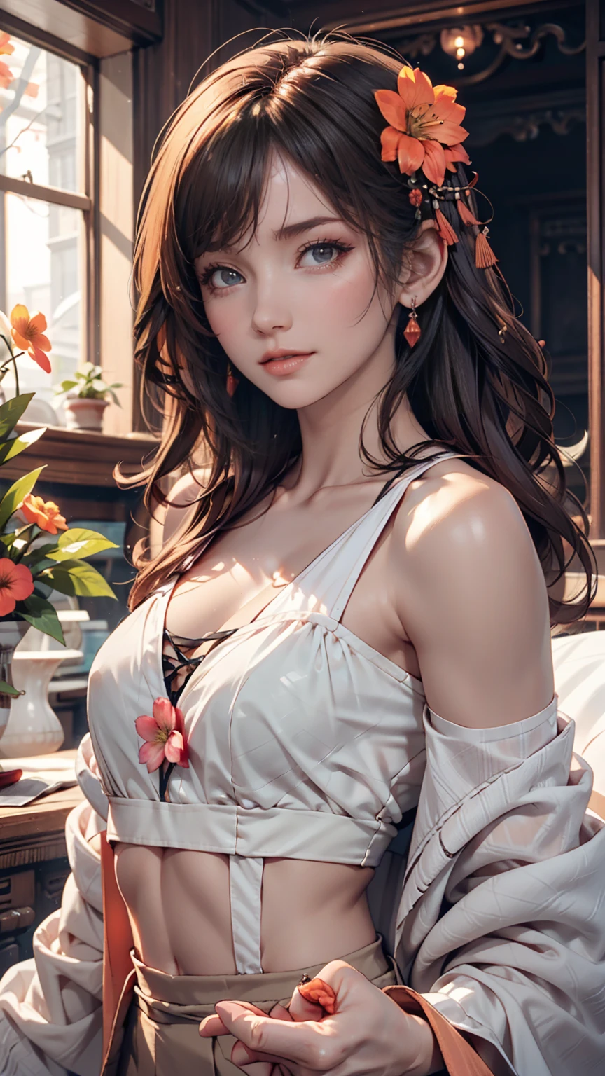 24-year-old female、Pixie Cutヘア((Pixie Cut))、hair band((Hair Ribbon))、Sexy proportions、Black Hair、iris、Long eyelashes、Wear a black one-shoulder top、can'You can't see my belly button、Wear a mini pleated skirt with frills、Handbags Shoulder bags、European cityscape、Cobblestones、Decorative street lights、Art Nouveau metal frame bench、Wearing high heels
