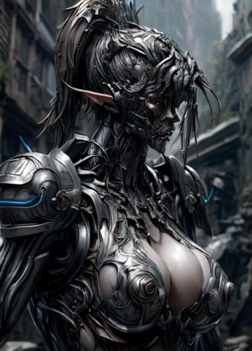 (beautiful girl:1.25), (megan fox:1.25), (young bodybuilder girl wearing cybernetic muscle suit:1.25), (medusa head with tentacles:1.25), carnage muscular physique, seductive face, mouth wide open carnage style, long red hair, perfect muscular body, super skinny legs, sissy, femboy, (carnage style physique), (large fake breasts:1.45)