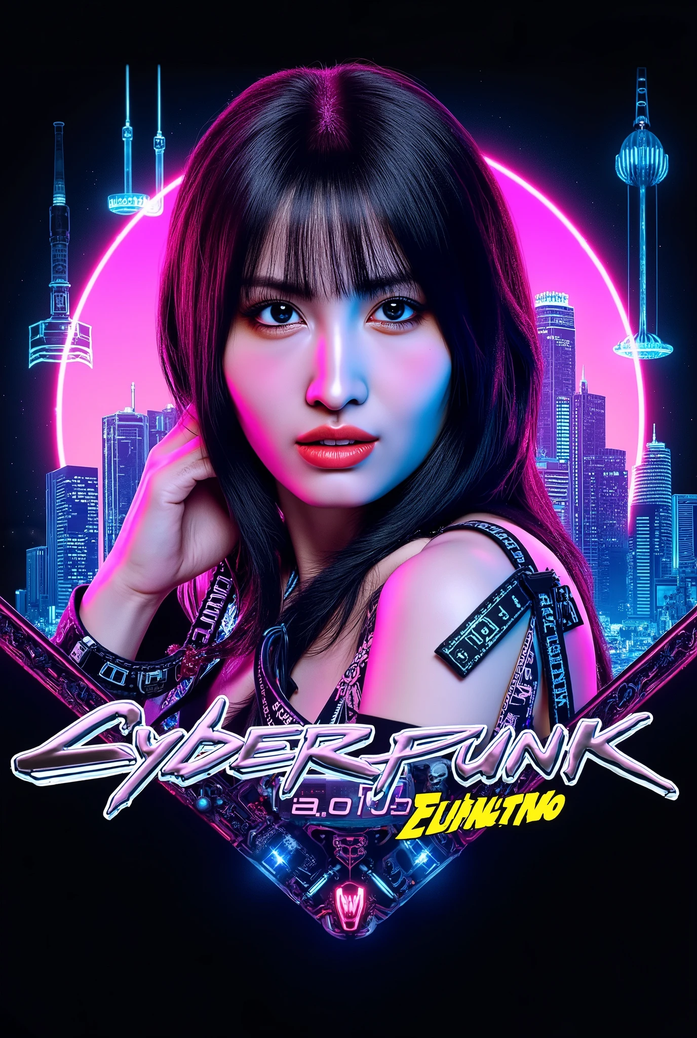 cyberpunk 2077 style text