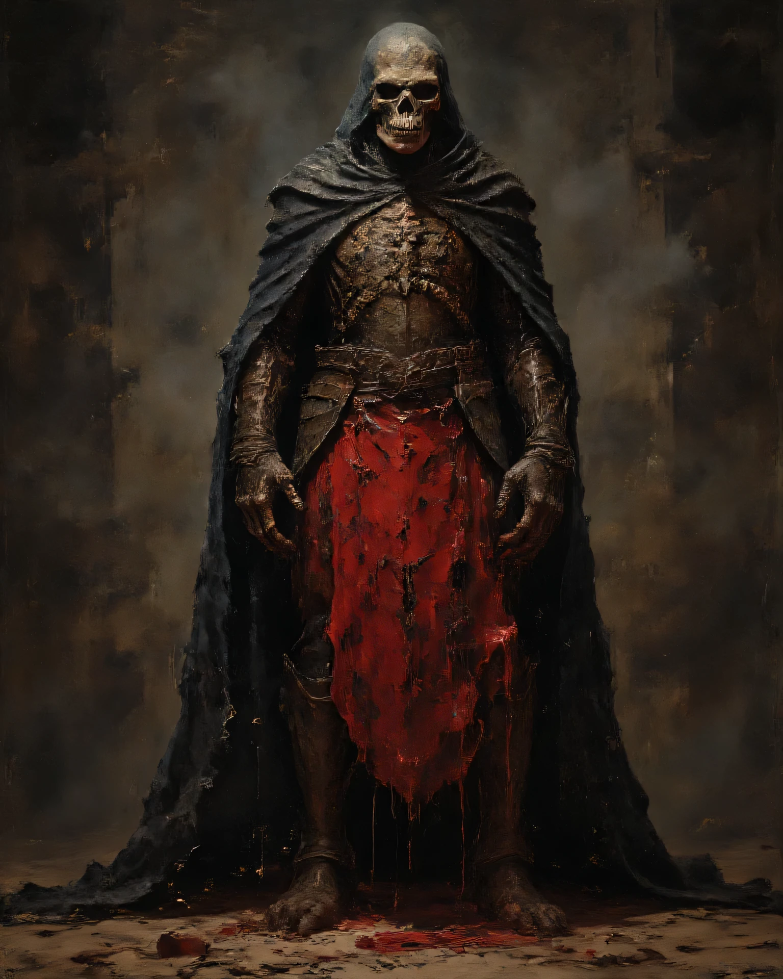 "Hyper-realistic photography of a grotesque, monstrous figure dressed in a twisted, gory version of a plague doctor's outfit. The beak-like mask displays extremely realistic deformation details, with raw flesh textures, exposed sutures, and viscous fluids glistening under eerie lighting. The long, tattered, blood-stained coat reveals monstrous body parts with protruding bones and decaying skin, all rendered in photorealistic detail. The figure strikes a menacing pose, with sharp claws and a look of intense madness, captured with astonishing clarity. The background is an abstract depiction of rustic wood, but with hyper-realistic nightmarish elements such as twisted shapes, dark colors, and organic textures suggesting flesh and bone, all lit in a way that enhances the eerie atmosphere. The lighting is dark and dramatic, with dim lights and deep shadows creating a sense of visceral horror and revulsion. ((The overall composition seeks to impact the viewer with extreme realism, combining the iconography of the plague doctor with elements of nightmare and monstrosity in a hyperrealistic and spooky photographic style))."