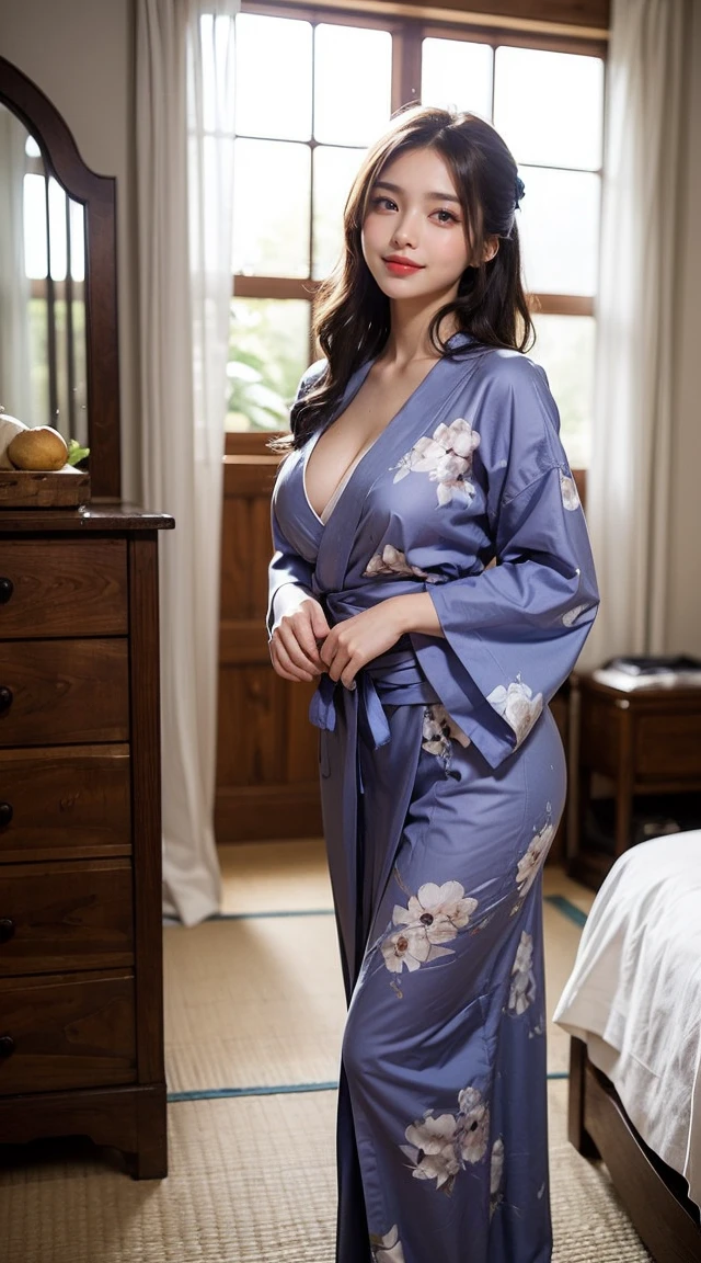 best quality, masterpiece, 1girl, Beautiful face, (photo realistic:1.4), (high detailed skin:1.3), 8k uhd, dslr, high quality, high resolution, 4k, 8k, absurdres, best ratio four finger and one thumb, (realistic:1.4), pretty korean lady, medium breasts, little lips, (blue eyes), (ash-grey hair), ponytail contorted, full body view,