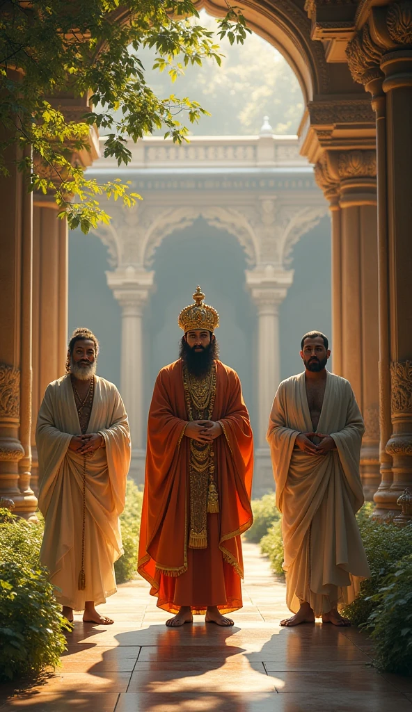God ram with pm narendra modi with Rahul Gandhi