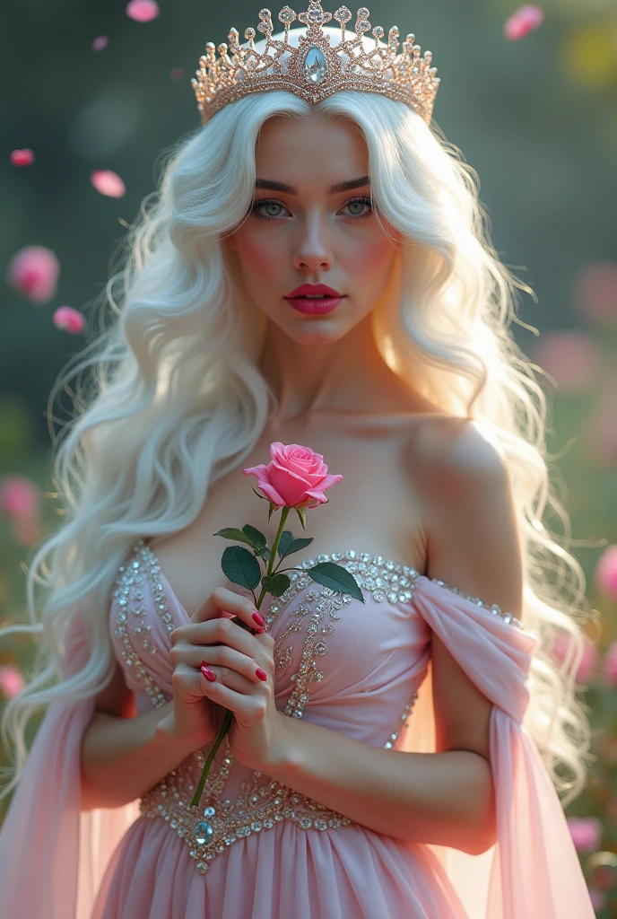 Emma frost nude diamond power in a bed of roses