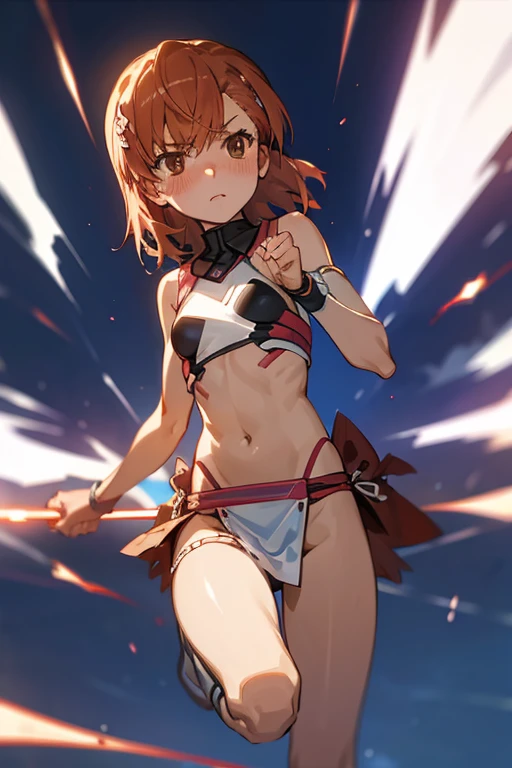 NSFW,girl with,Wearing redheads,Akame,Weapon pastels,glitters、fullnude、full bodyesbian