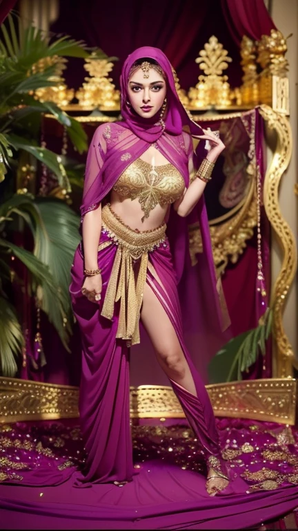 perfect face beautiful (arab:1.5) doctor in lace bra and saree wlop perfect full HDR body exposed midriff highleg loli (flat chest) curvy indian (armpits:1.4) bellydancer 8k chubby high res knees ankles , (plump:1.2) , cleavage (shiny skin:1.2) (full body shot:1.5) (high heels:1.5) lace bra  thong  (karbala:1.7)