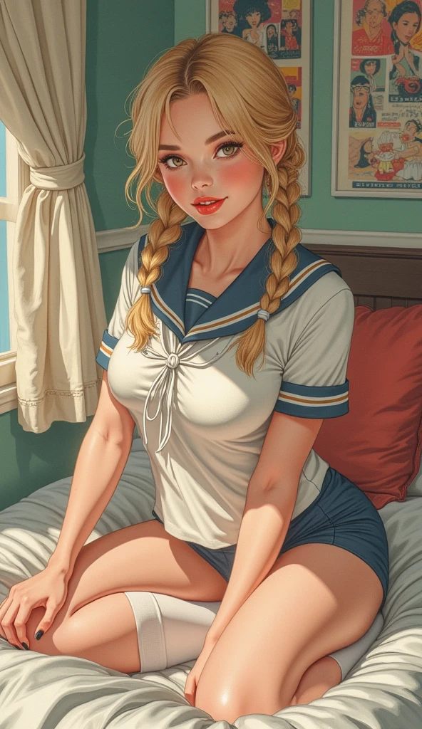 masterpiece, best quality, 2girls, (closeup), 18yo teen, slim, small breast, naked breast, nipple, wasteland, grey, desolate, watercolor, ((topless:1.4)), ((small breasts:1.4)), (flat cheast:1.3))