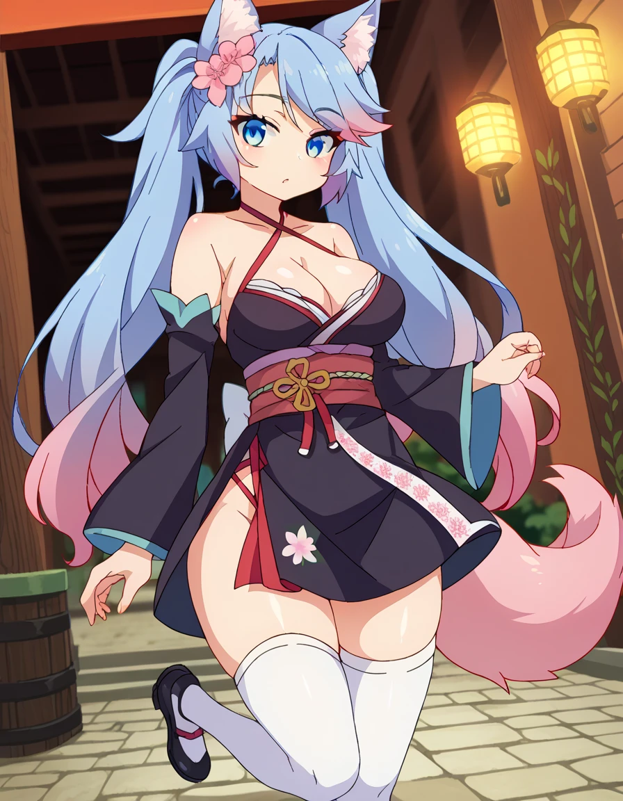 Fertility Goddess , clothed , Original Japanese Landscape