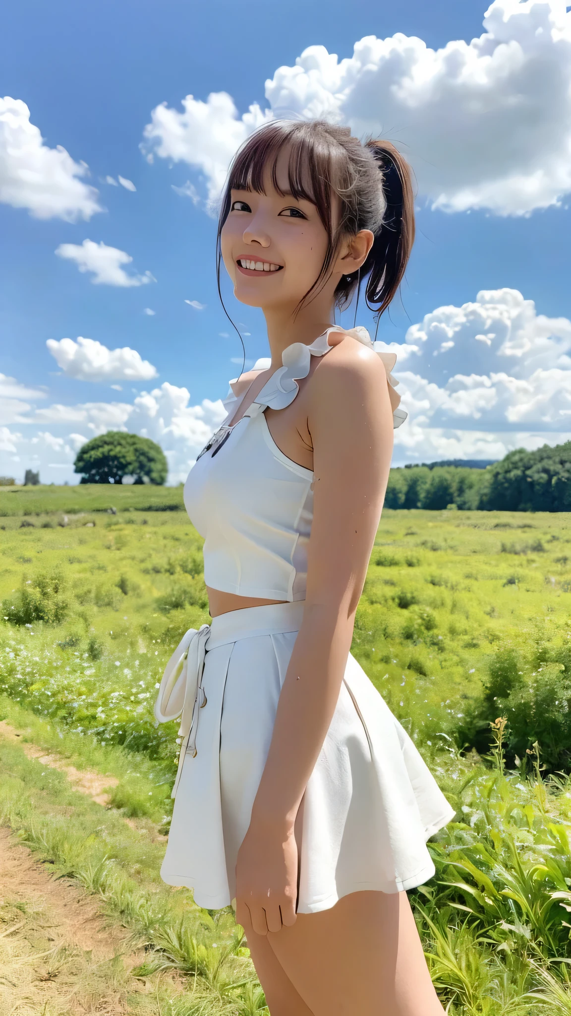 ((Highest quality)), ((masterpiece)), (detailed), Japanese,landscape,Beauty,cute,Upper Body