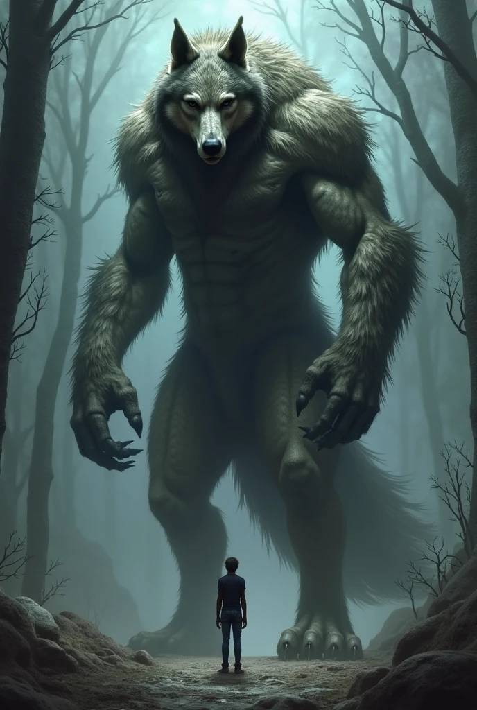 (Award-winning masterpiece:1.5), (incredible detail), (hyper realistic:1.4), (whole body:1.7), (group running towards forest edge), (elongated shadows dancing around them), (sound of creature pursuing them), (low threatening growl), (dark forest), (dramatic lighting), (intricate details:1.1)