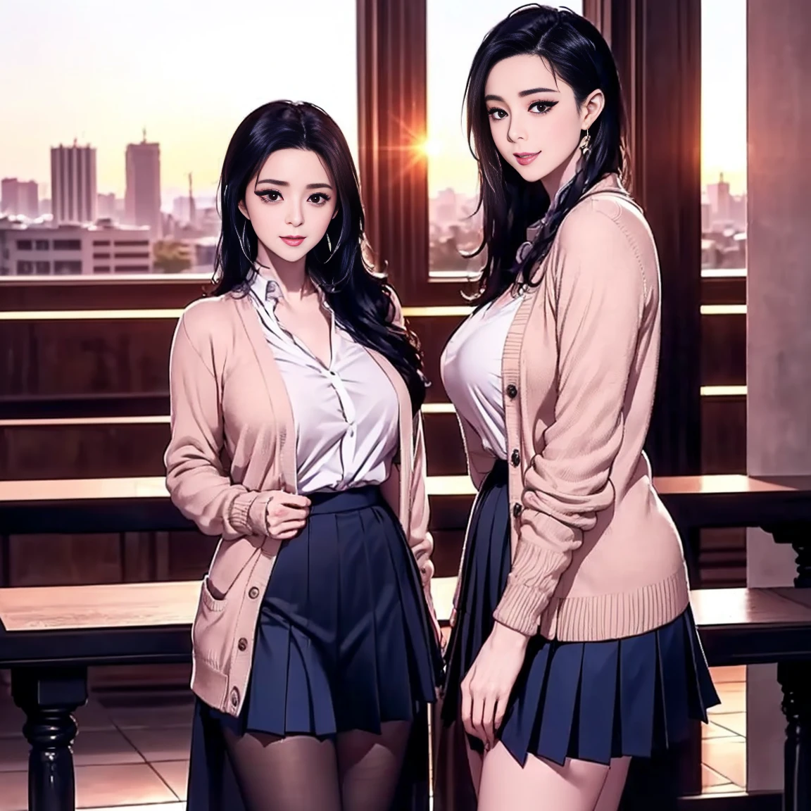 Hay una mujer con un pecho grande con mirada muy lasciva, Colegiala hiperrealista, Una colegiala hiperrealista, Colegiala realista, busto realmente grande, linda colegiala, SFW pechos enormes, OPPAI, pechos grandes!, pechos grandes!!, Cuerpo perfecto fotorrealista, con unos pechos grandes, Diosa japonesa, Colegiala, Pechos cubiertos y SFW, con senos grandes, Sticky white liquid on your chest, cubierto de salsa blanca, wet fetish, imagen vectorial profesional, senos a punto de estallar de su ropa, lengua larga, lengua colgante, babeo, babeo sexy, nsfw --auto