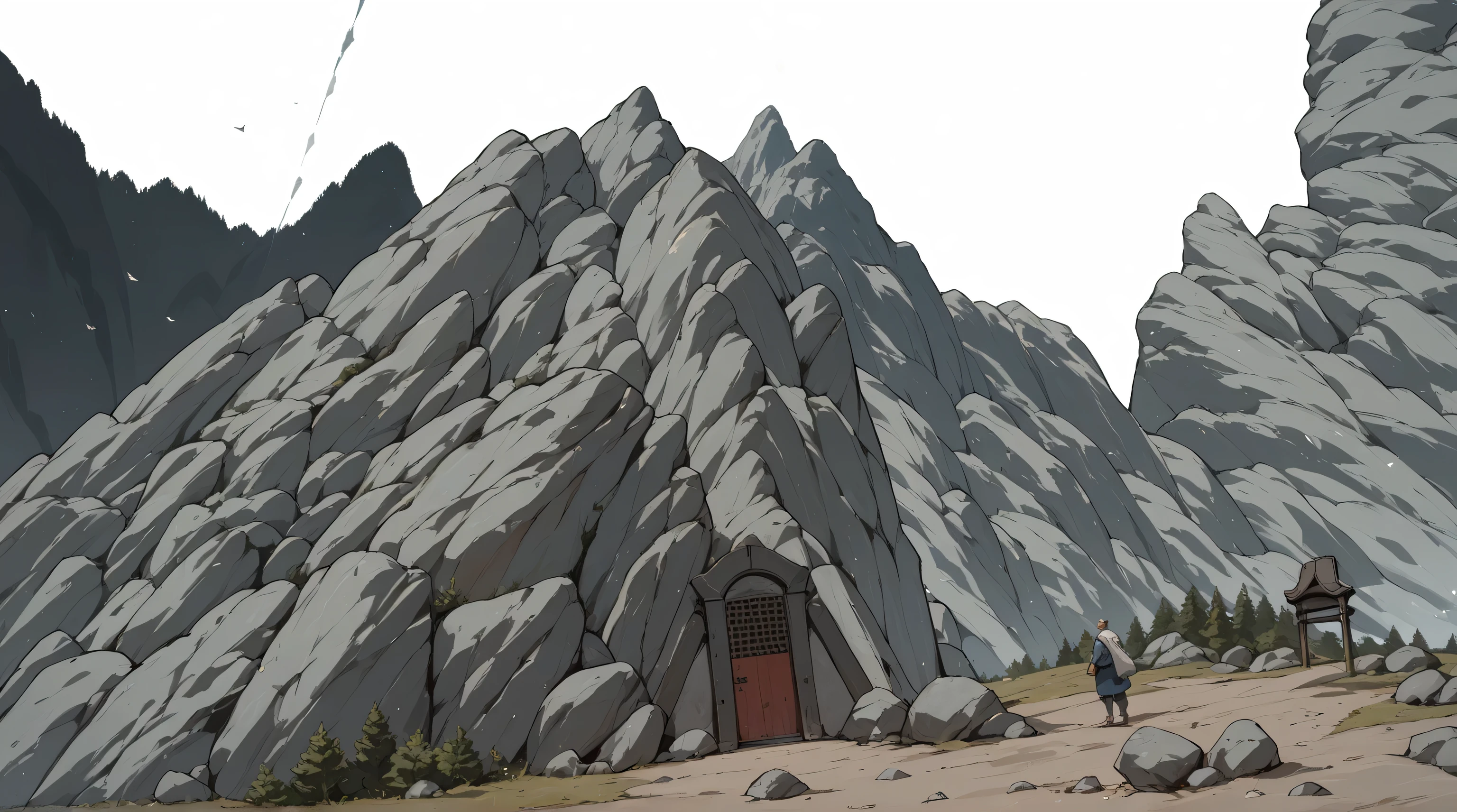 Rocky mountains, iron gate 