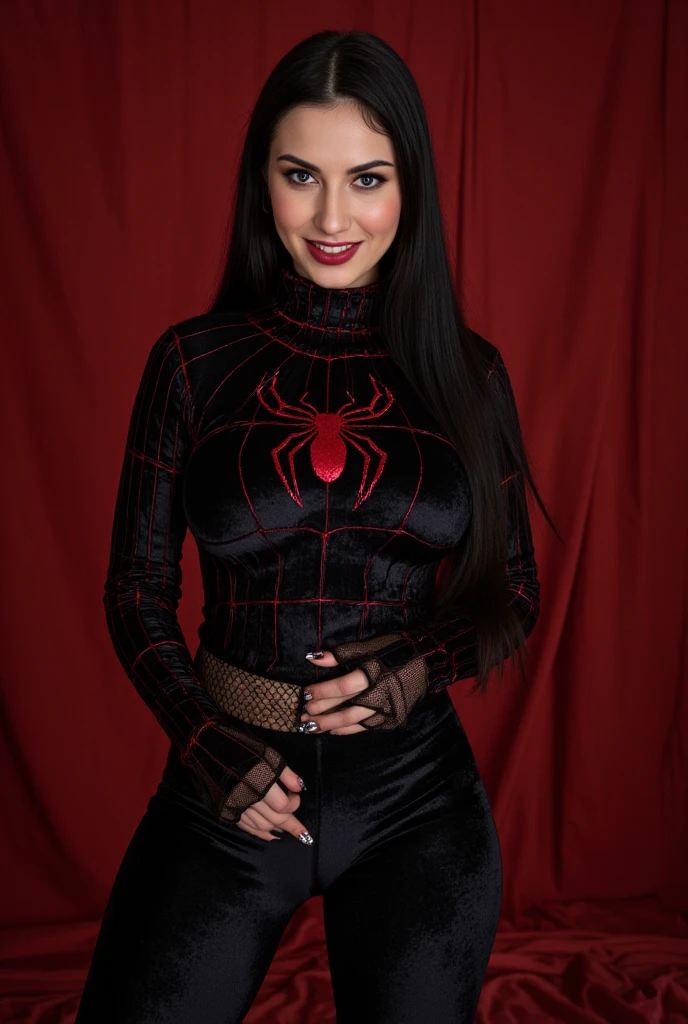 Devil spider beautiful girl.