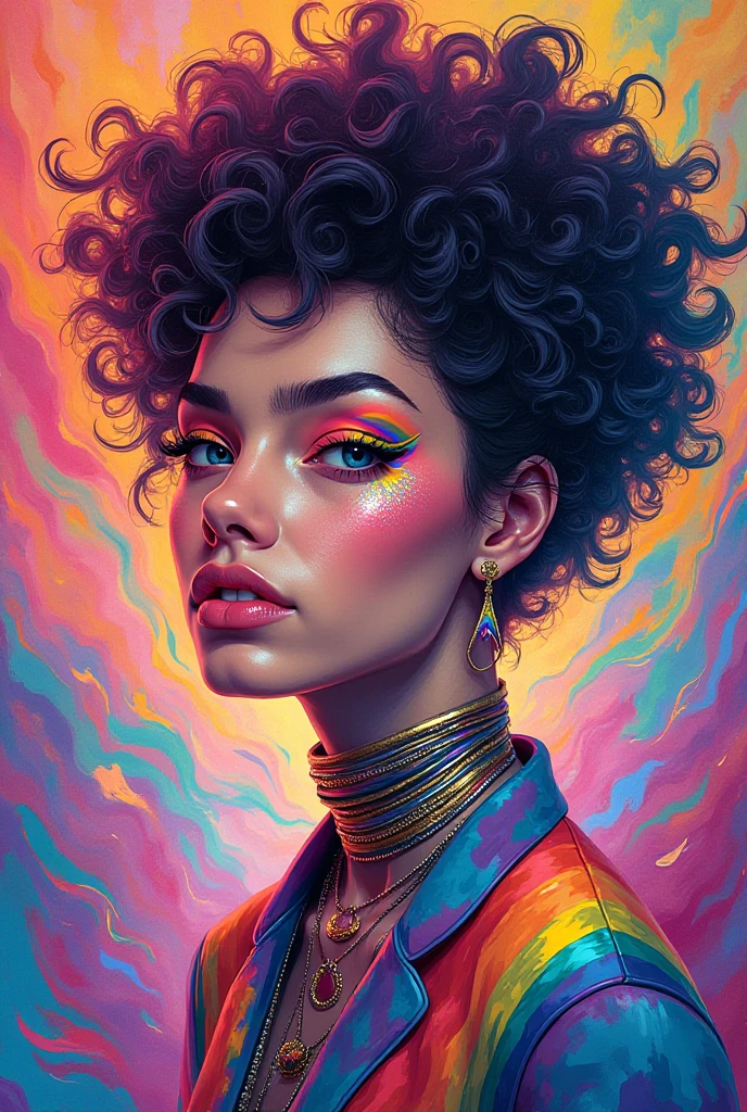 Name Digna in explosions of colors