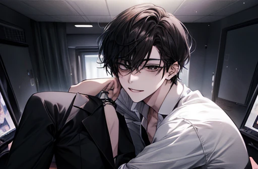 man, boy, sex, He is feeling flushed, ikemen, missionary position sex, he is sexy