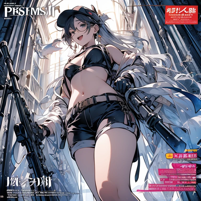 anime film, animated film poster, animated movie poster,
1girl, landscape, panorama, overlook,(high contrast:0.8),(distant view),blurry foreground,wind, cowboy shot,
Hoshino Ai, long hair, purple hair, streaked hair ,purple eyes, star-shaped pupils, hair ornament, laughing, open mouth,strapless bikini,
looking at viewer, hand on own ass,
Pirate, column lineup, rainy days, peony, desert,
masterpiece,highres,extremely detailed CG unity 8k wallpaper, best quality, ultra-detailed,
<lora:animeScreenshotLikeStyleMixLora_v10:1:BACKGROUND> <lora:HoshinoAi_v1.1-000007:1:CHARACTER>