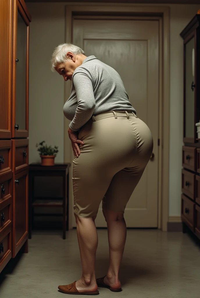old lady with a big ass
