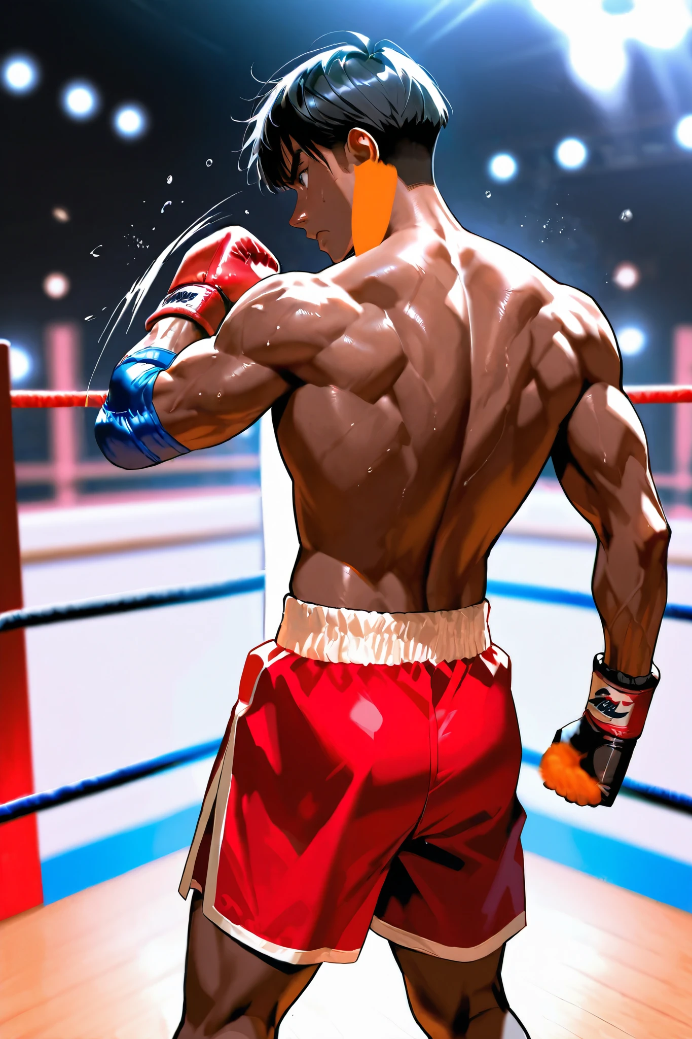 Mike tyson in the ring
