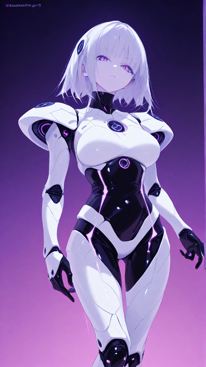 　　 girl  、 high quality, Super detailed,  crazy details , 4K quality  、( cinematic digital artwork: 1.3),  high quality,  Mastepice,  top quality, Super detail , Illustration, [4K digital art ]、　Of huge breasts、((( sexaroid:1.8)),(( she has an attractive and seductive sexual appearance)),  Hold the machine's exoskeleton 、Beautiful and seductive appearance 、 expressionless  、The background shows a love hotel bedroom、Wearing a plug suit、A sexual girl who fulfills a man's wishes 、