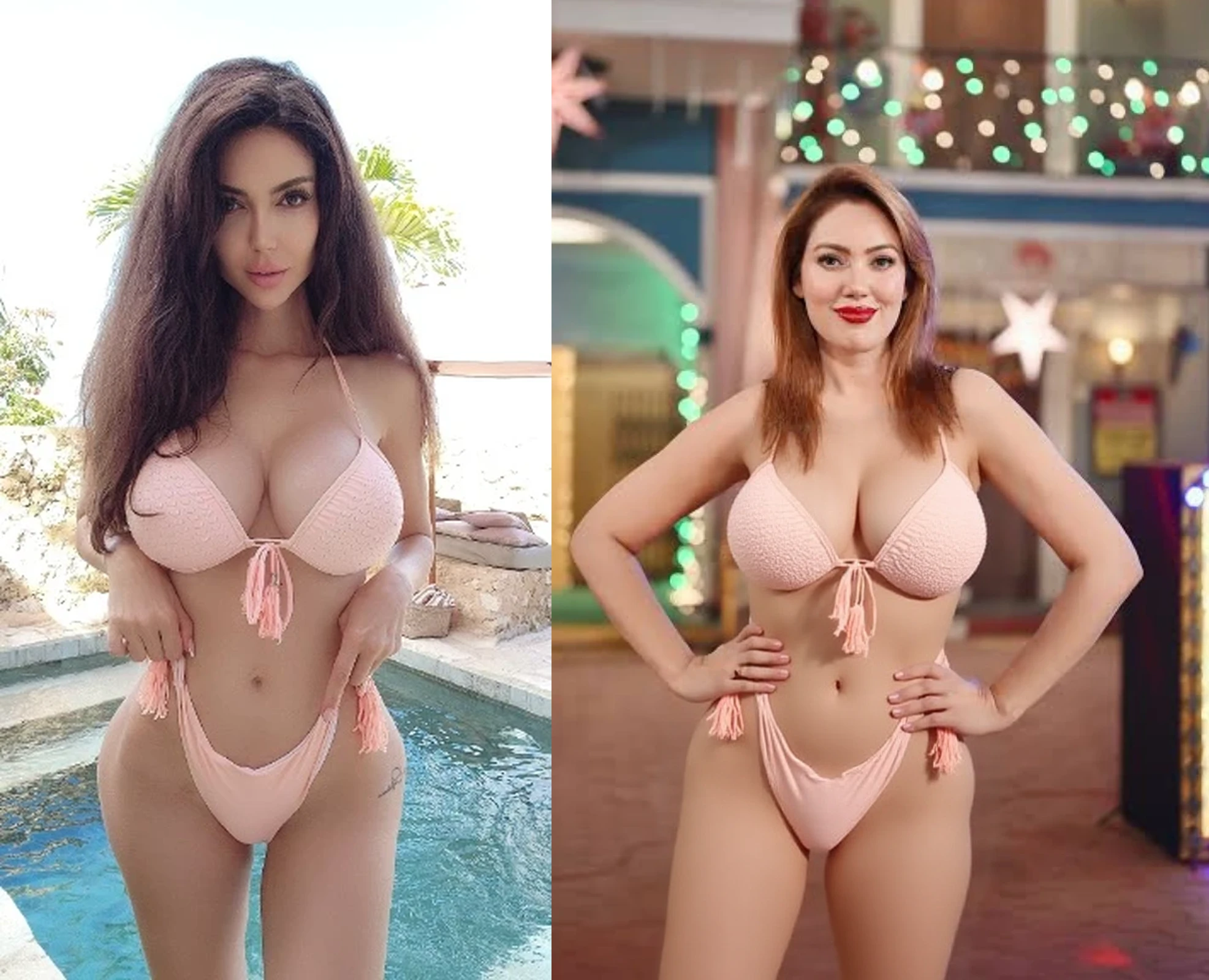 Mujer flaca , 56 years , morena, pelo largo liso, nariz grande , auburn eyes, tetas medianas , Brazilian Thong, latina