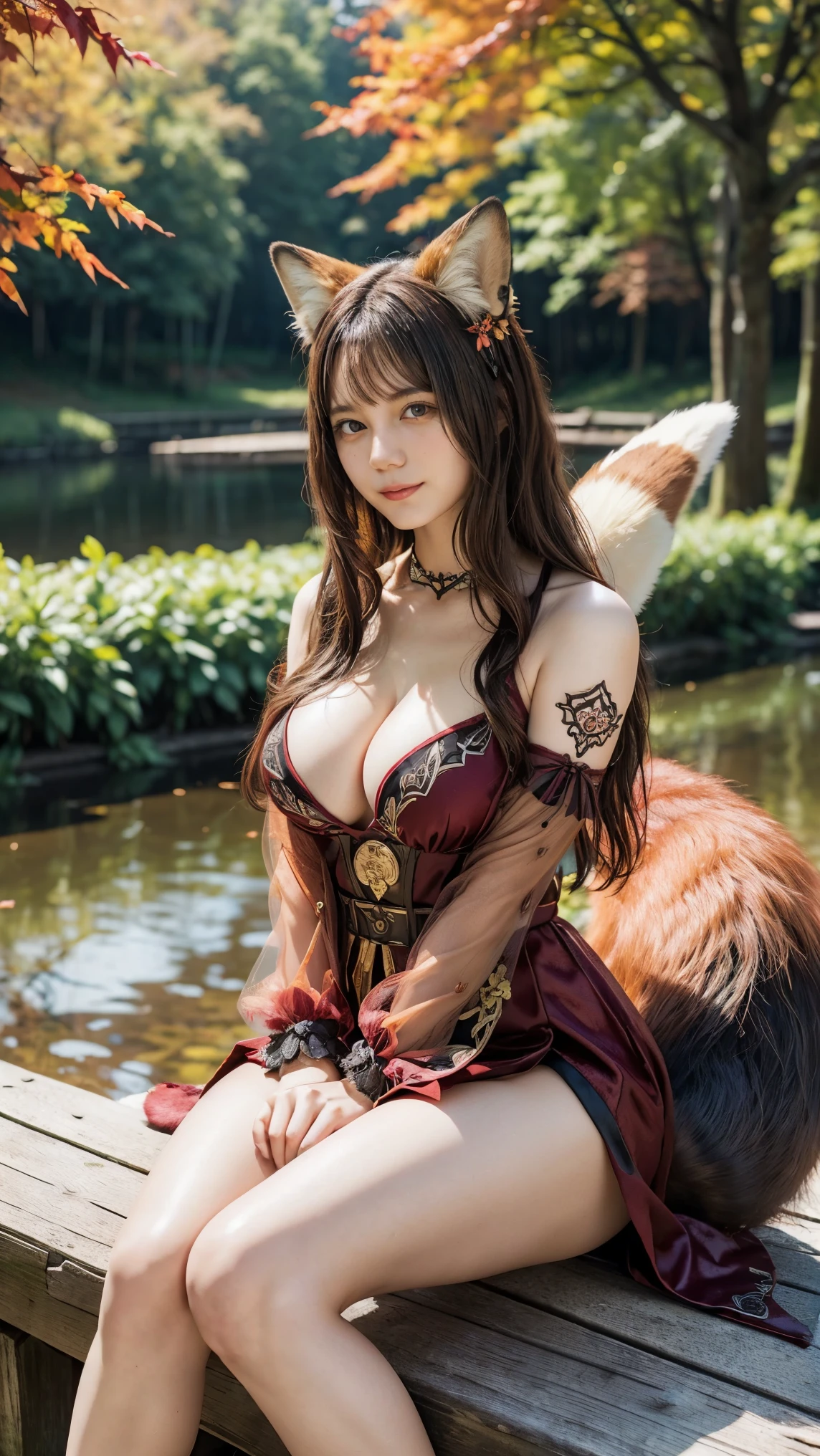 Russian girl 15 years old - wearing party costume, Fantasy,in 8K ,真实感, Photo , hight resolution, real looking skin, No cosmetics, to the girl : diadems, Sophisticated appearance,  plump body, pale skin with fair skin, elf,In clothes, fentezi, mystical forest,Breasts are protruding、fullnude、nakedness、Pubic hair is also showing、Thin leg、Walking