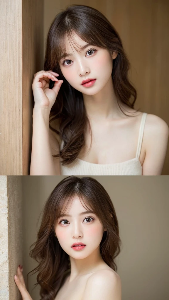 最high quality、high quality、Best image quality、8K、最High resolution、High resolution、最high quality、masterpiece、far and near method、Detailed and realistic human body、Dense and realistic skin、Realistic face in every detail、Realistic reproduction of every detail、Detailed and realistic lips、Detailed and realistic teeth、Detailed and realistic ears、Detailed and realistic hair、Detailed and realistic arms、Realistic reproduction of every detail、Realistic fingers in every detail、(Beautiful Hands、thumb１reference４)、Realistic feet down to the last detail、Realistic breasts down to the last detail、((Beautiful Japanese Girl))、(Japanese Model), (Japanese women)、((18 year old beautiful girl))、(Black Hair)、(Random Hairstyles)、(Sexy Looks)、((whole body))、((Beautiful upward-facing breasts))、(Petite and slim body type)、(((Naked and sexy pose)))、Provocative pose