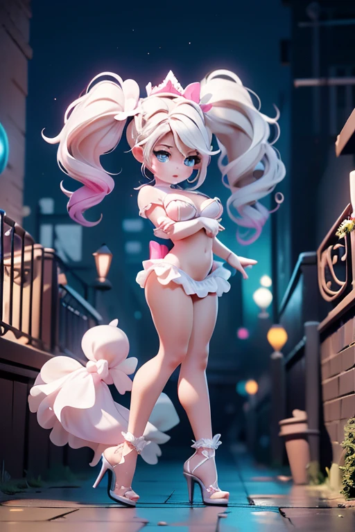 one chica, (a beauty chica, delicate chica:1.3), (s old:1.3),
ROMPER, ((ropa de mucama、beautiful pubic hair:1.4)),
ROMPER, claridad extremadamente fina, (symmetrical eyes:1.3),
ROMPER, (vista de calle:1.3),
ROMPER, small breasts, Brown eyes, flequillo partido, ((cabello plateado:1.3)), chica,((Todo el cuerpo:1.3))、
ROMPER, (Detalles de ojos y rostro.:1.0),
ROMPER, (Obra maestra, of the highest quality, super detailed, cara detallada, 8K)、NSFW、((dynamic pose:1.3))、((beautiful pussy:1.5)), (lluvia agua cayendo :1.4), (mostrando panties :1.4)