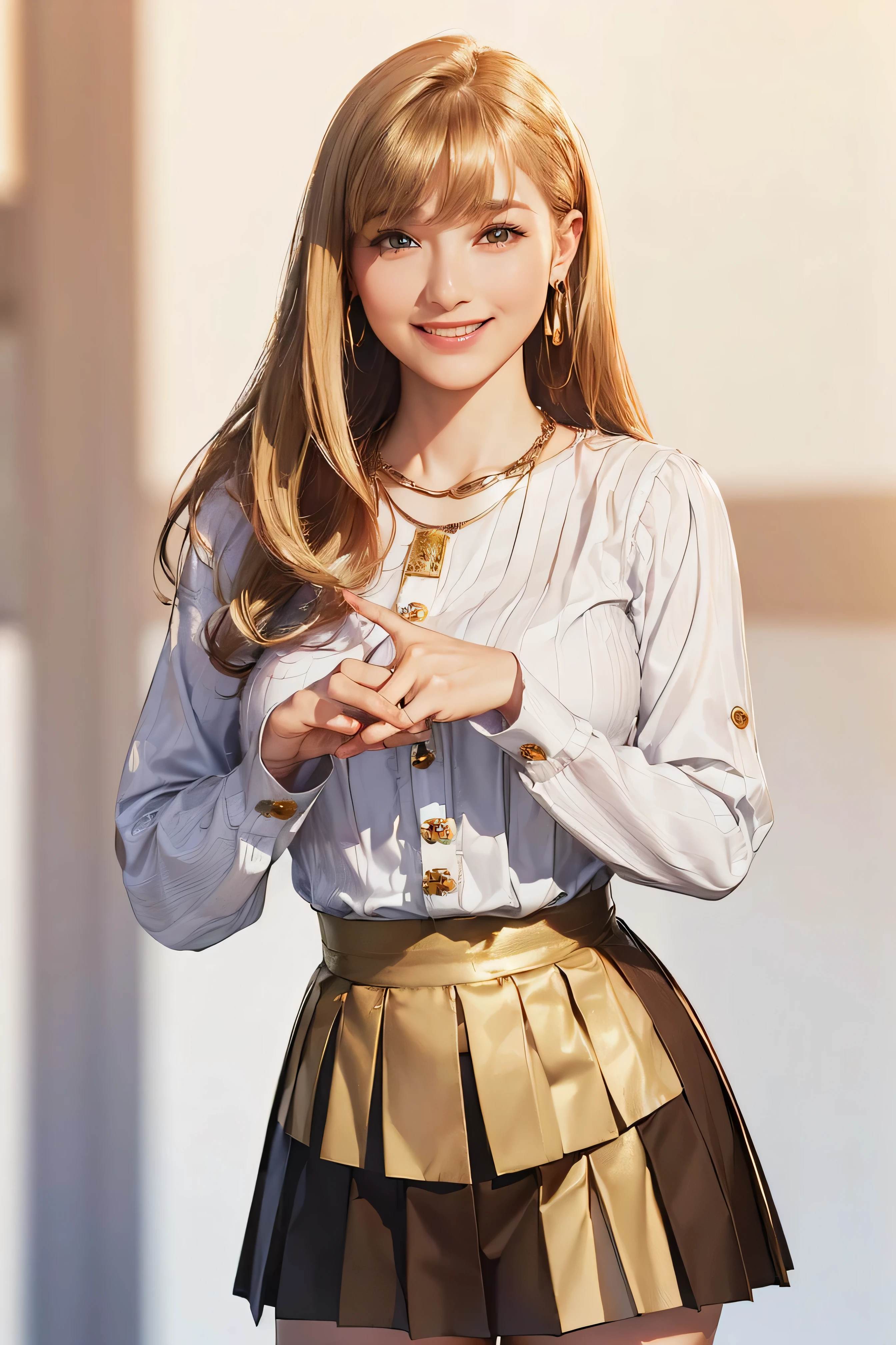 Elena Kampouris wearing banquet clothes and smiling