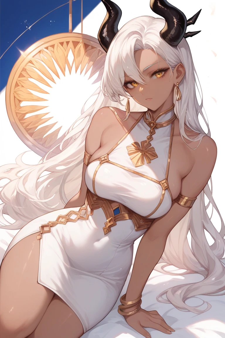 masterpiece, best quality, highly detailed, elegant figure, bare breasts, exposed midrift, Hinata, sans clothing, delicately sculpted body, intricately carved muscles, graceful curves, soft skin texture.