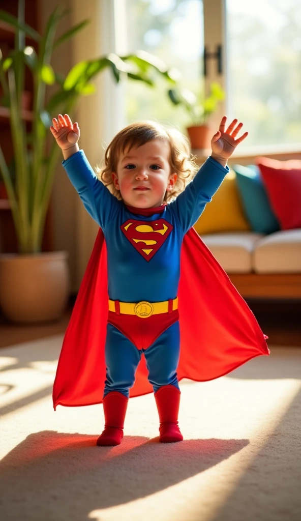 Superhero costume for a superhero with bubble powers