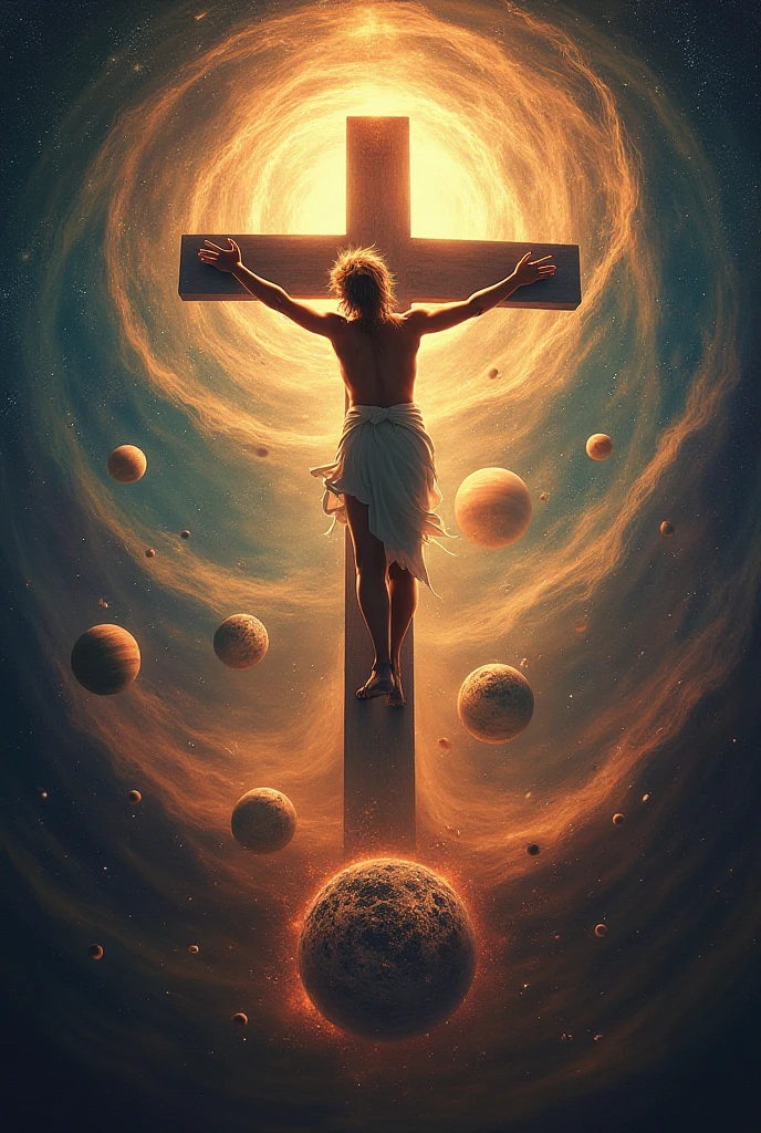 Cosmic concept crucified god