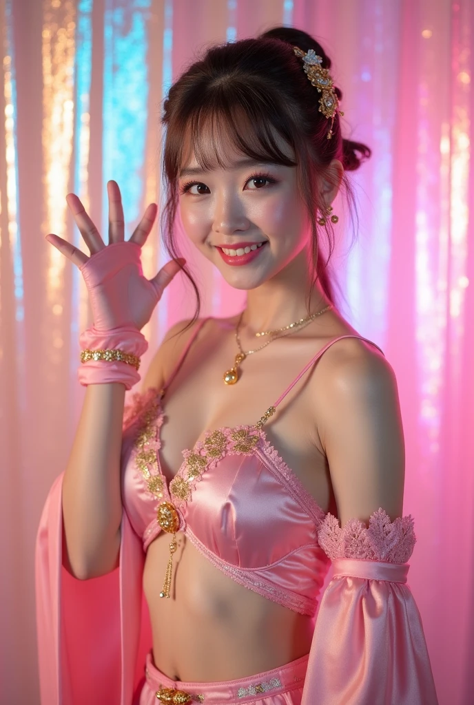 molesting A Japanese girl, 18yo、dark cave background、small breasts、(grabbing on breasts、grab the ass、Multiple monsters around her grab her chest、molesting、There are a lot of monsters around her、Monster grabbing her arm、 molesting、A crowd of crazy monsters grabs your ass、Monsters around her、Many monsters grab the chest、getting beat up、Monster pulls clothes、Monster grabs clothes、((top-quality、8K、masterpiece:1.3))、((1girl in、Chained collar、Limbs are chained、Chained、Rough breath、afraid expressions、Frightened look、Wet、White liquid、full body Esbian、hyperdetailed face、二重まぶた、Slim Faces、Cute、extremely delicate and beautiful、Overall、ultra-detailliert、4K、masutepiece、Girl with a puzzled face、blanche、pink there、colourfull、magicalgirl、Strapless Bras、tiarra、Clothes are torn、Tied up:1.8))、Crucifixion、Punishment、Punishment