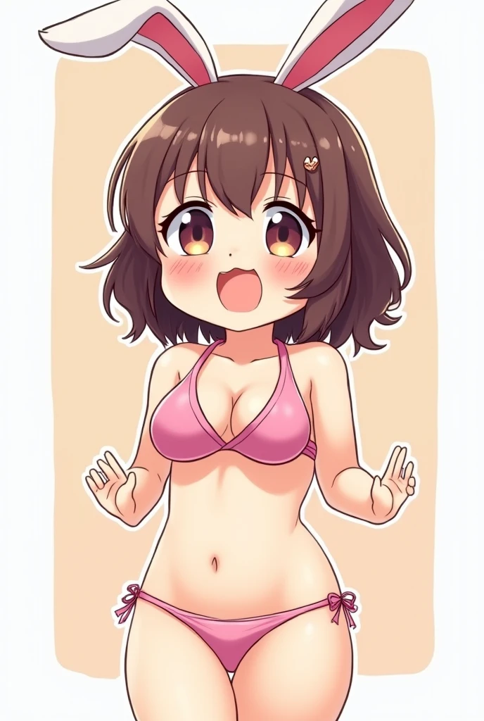 Ochako uraraka bikini ((Pecho muy grandes)) Surrealism, 8k, super detail, anatomically correct, accurate, UHD, masterpiece, textured skin, super detail, high details, high quality, best quality, highres, con una tanga en la mano, fondo random, pose random,