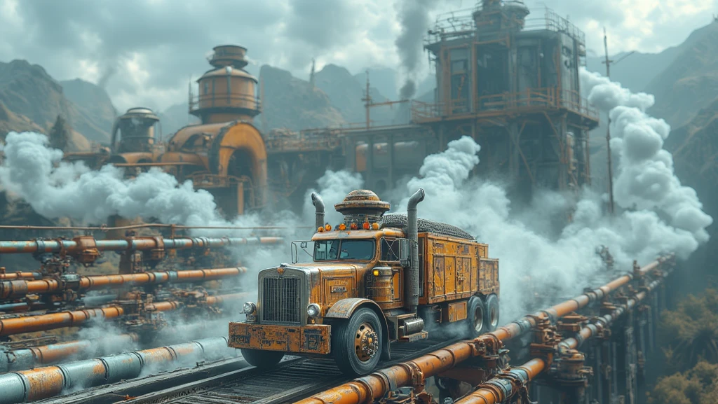 Flow Line Steam Machine Truck