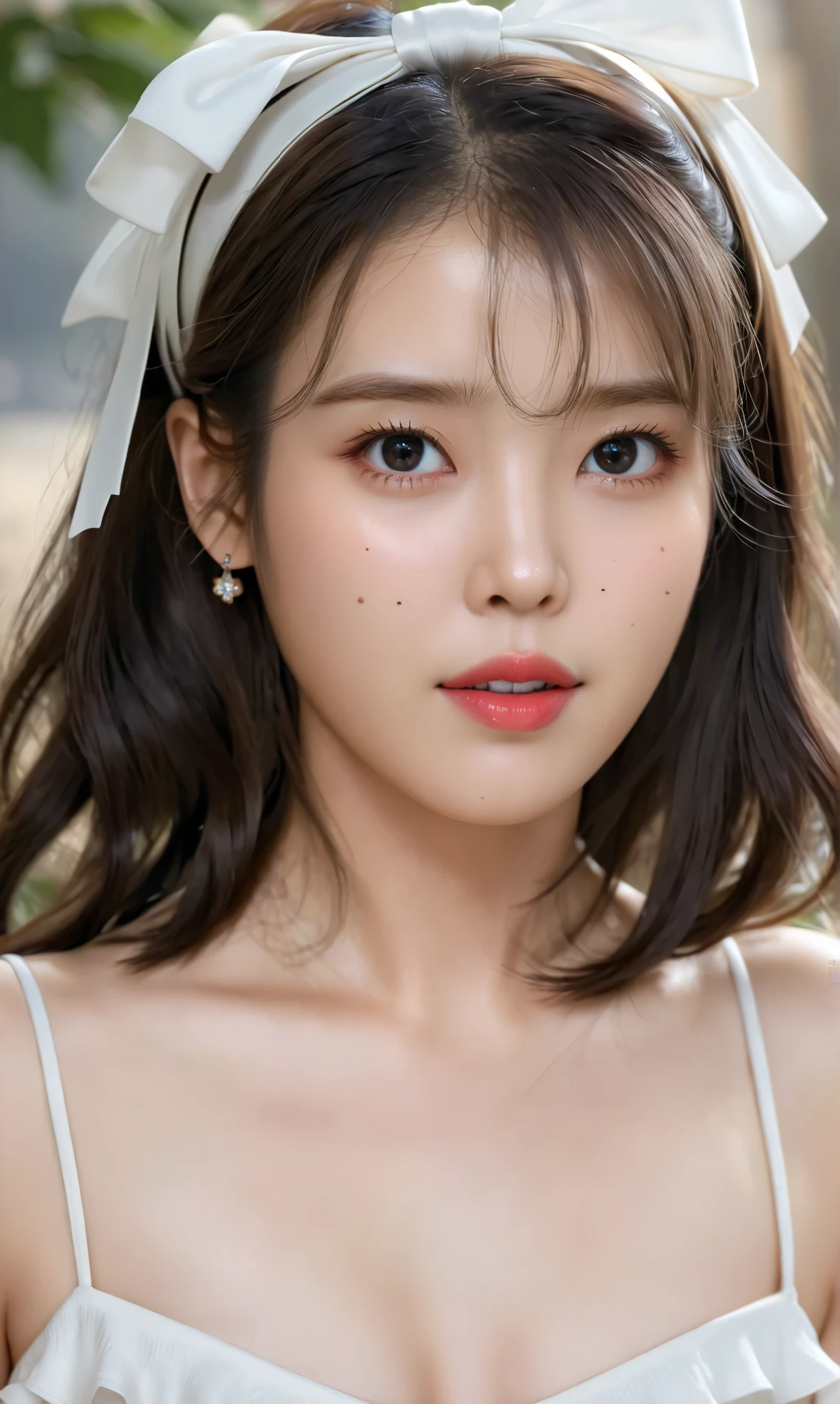 girl looks like IU, blond hair, (best quality, 4k, 8k, high resolution, masterpiece: 1.2), ultra detailed, (realistic, photorealistic, photorealistic: 1.37),
