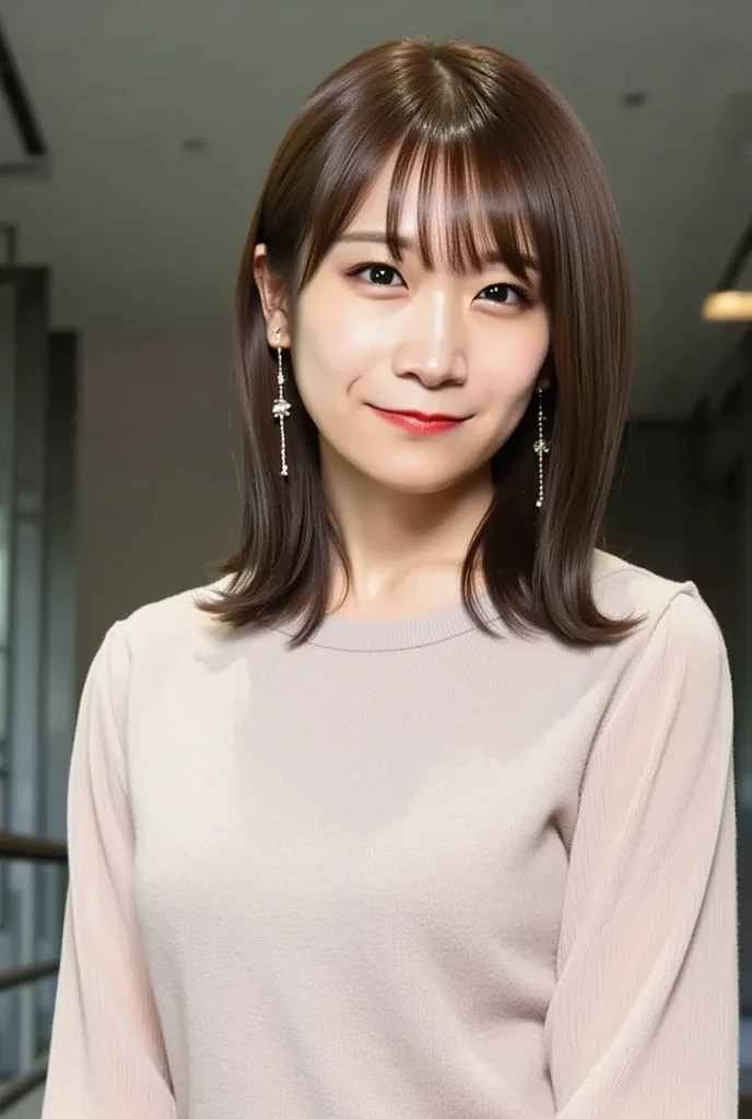 High quality portrait of a cute Japanese woman with great attention to ...