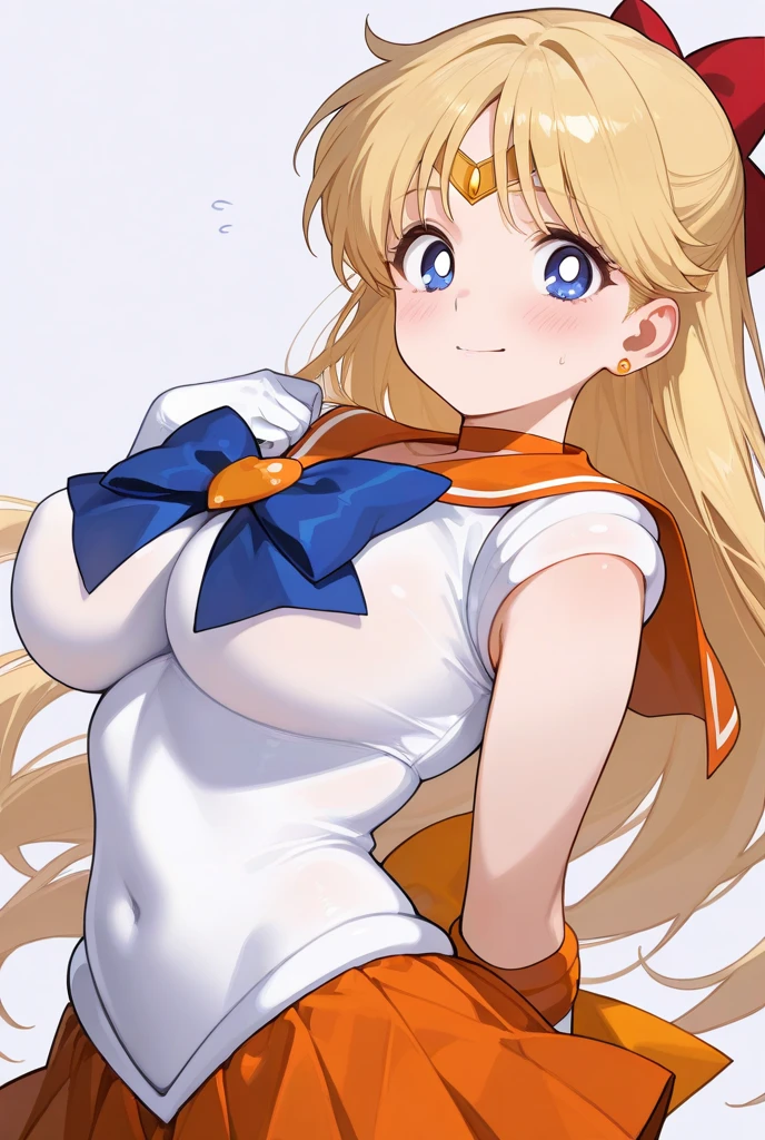 nsfw:1.2,Sailor Warrior Uniforms、panties、underwear、Butt、Tiust Shot、View your viewers, Have a look at this、Looking into the camera、Hmph、face exposed to light、Sparkling eyes、Vivid eyes、Clear contours、Explicitな輪郭線、Explicitな輪郭線、Detailed outline of AIG eye、Clear Eyes、Explicitに定義された目、Laughter、Laughter、誇らしげなface、Confident々face、かわいいface,((Tabletop)),((Highest quality)),Super detailed,Awareness-raising,Explicit,beautiful body,beautiful nose,beautiful character design,Perfect Eyes,完璧なface,wallpaper,Ultra-high resolution,4K,photograph,(beautiful, Large Breasts:1.2),(beautiful face:1.2),(beautiful legs, Perfect Legs),Shiny skin,Official Style,One Girl,masterpiece、Best image quality、Detailed explanation、One Girl，Large Breasts、Big Breasts、