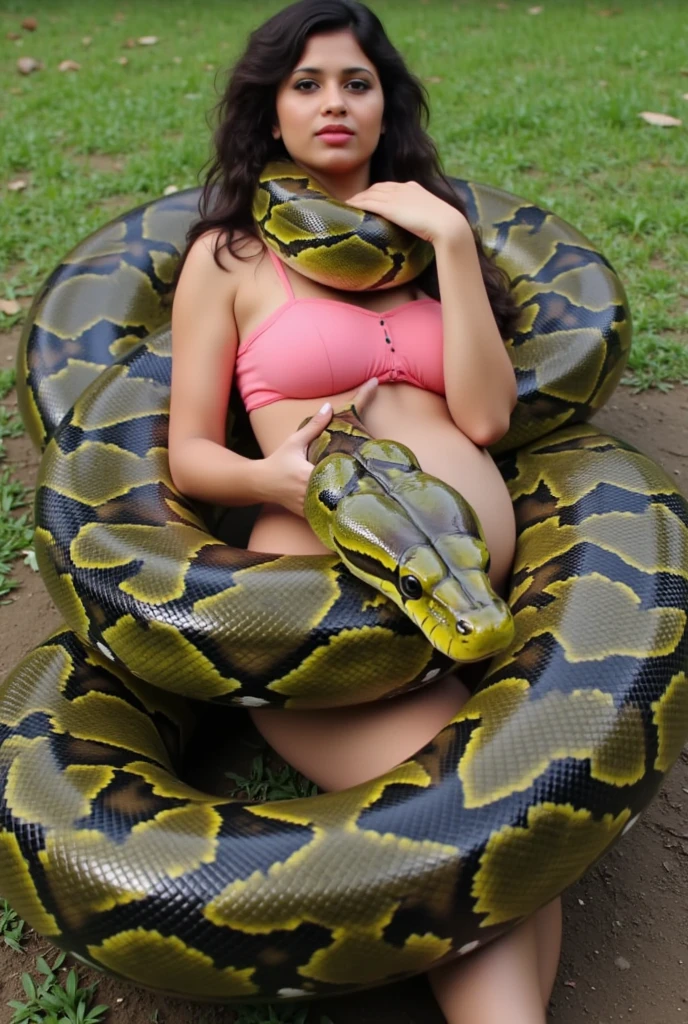 Indian Pregnant Top quality, masterpiece, super high resolution, real photo, raw photo, cute, beautiful girl, happy expression, joy, glossy skin, dramatic lighting, full body, full body wet, dirty white tank top, sheer with thin fabric, white shirt dirty with mud, beautiful breasts, beautiful ass, butt sticking out, creepy, in the dark jungle, waterside, black large titanboa , slim, long limbs, slimy, slim Sleeping on large titanboa a large giant black titanboa wrapped around her neck, a large titanboa wrapped around her body, a titanboa’s head from between her crotches, a titanboa and a titan’s intertwining their tongues and kissing, a girl hugging giant titanbo a girl and a large titanboa staring at each other Many large anacondas horny aroused tentacle sex large object penetration nsfw snake tongue kissing blowjob bestiality